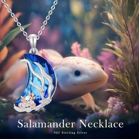 Mushroom Necklace,Frog Necklace 925 Sterling Silver Frog Mushroom Pendant Mushroom Frog Necklace with Crystal Mushroom Amphibians Reptiles Frog Necklaces Jewelry Gift for Women Girls Graduation in Kuwait