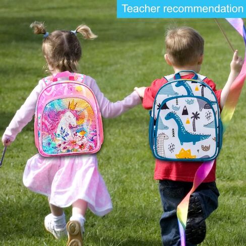CCJPX Toddler Backpack for Boys Girls, 12.5" Preschool Bookbag Kindergarten Cute School Bag in Saudi Arabia