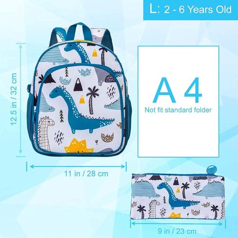 CCJPX Toddler Backpack for Boys Girls, 12.5" Preschool Bookbag Kindergarten Cute School Bag in Saudi Arabia
