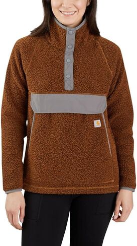 Carhartt Men's 104991 Relaxed Fit Fleece Pullover - 3X Tall - Duck Camo in Kuwait