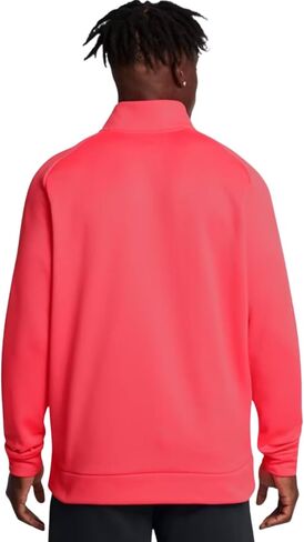 Under Armour Men's Armour Fleece ¼ Zip Active Pullover Black (as1, alpha, x_l, regular, regular, X-Large) in Kuwait