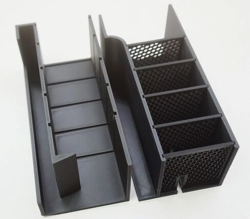 Compatible with Media Basket Set For Fluval EVO 13.5 Gallon Aquarium Chambers - 5 Tier Shelf in Saudi Arabia