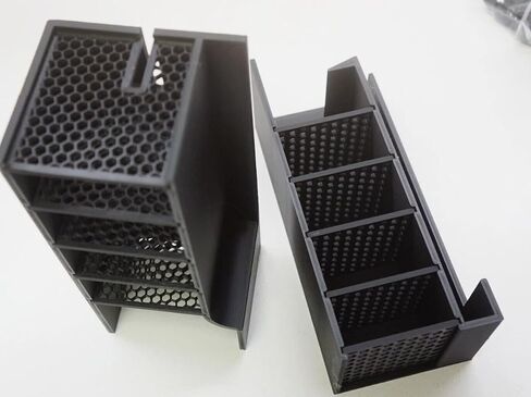Compatible with Media Basket Set For Fluval EVO 13.5 Gallon Aquarium Chambers - 5 Tier Shelf in Saudi Arabia