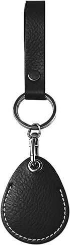 Temvue Access Card Holder RFID Key Fob Bag Key Chains NFC Smart Key Tag Card RFID Pod ID card protector common access card cover (Black) in Kuwait