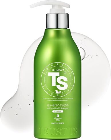 All New Plus TS Shampoo with Biotin for Anti-hair loss Care (16.9 Fl Oz) | Therapy Shampoo for Hair Loss Prevention | Korea Shampoo | Treat Hair Care for Damaged Hair for Men & Women in Saudi Arabia