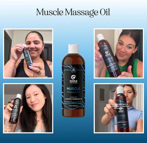 Advanced Anti Cellulite Massage Oil - Skin Tightening Cellulite Oil for Thighs and Body Firming and Stretch Marks - Skin Firming and Slimming Massage Oil with Body Sculpting Essential Oils for Skin in Saudi Arabia
