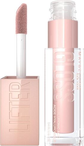 Maybelline New York Maybelline Lifter Gloss Lip Gloss Makeup With Hyaluronic Acid, Opal, 0.18 Fl. Ounce, 012 Opal, 0.18 fluid_ounces (Pack of 2) in Saudi Arabia