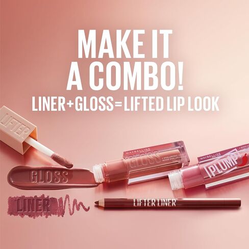 Maybelline New York Maybelline Lifter Gloss Lip Gloss Makeup With Hyaluronic Acid, Opal, 0.18 Fl. Ounce, 012 Opal, 0.18 fluid_ounces (Pack of 2) in Saudi Arabia