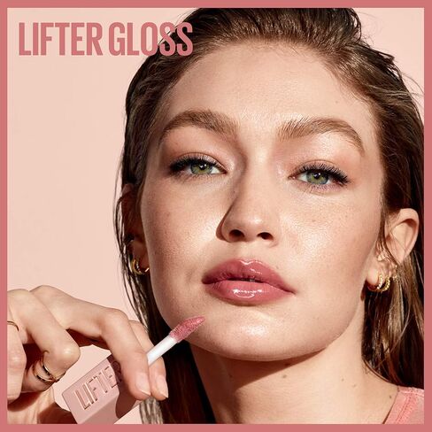 Maybelline New York Maybelline Lifter Gloss Lip Gloss Makeup With Hyaluronic Acid, Opal, 0.18 Fl. Ounce, 012 Opal, 0.18 fluid_ounces (Pack of 2) in Saudi Arabia