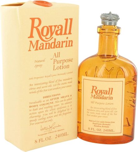 Royall Mandarin Orange Of Bermuda By Royall Fragrances For Men. All Purpose Lotion 4.0 Oz in Saudi Arabia