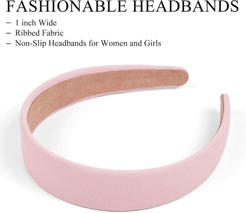 Huachi Knotted Headbands for Women Girls Wide Turban Hair Bands Non Slip Top Knot Design Womens Headbands, Fashion Hair Accessories Valentine Birthday Gift Solid Colors in Saudi Arabia