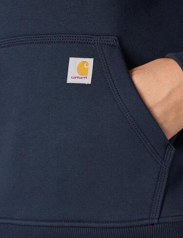 سويت شيرت Carhartt نسائي مريح متوسط ​​الوزن برقبة وهمية وربع سحاب in Saudi Arabia