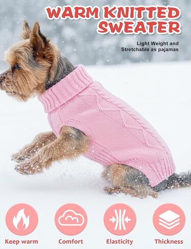 قطعتان من سترة عيد الميلاد للكلاب، معطف ملابس ناعم ودافئ للكلاب والقطط الصغيرة والمتوسطة والكبيرة والقطط الصبية والبنات، وياقة خريفية مريحة وياقة مدورة ومتماسكة، زي الجرو لعيد الشكر للعام الجديد in Saudi Arabia