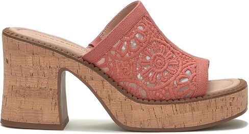 Lucky Brand Women's Talvy Macrame Platform Sandal Mule in Kuwait