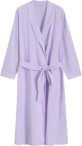 Latuza Women's Sleeveless Cotton Nightgown with Matching Long Robe Set in Kuwait