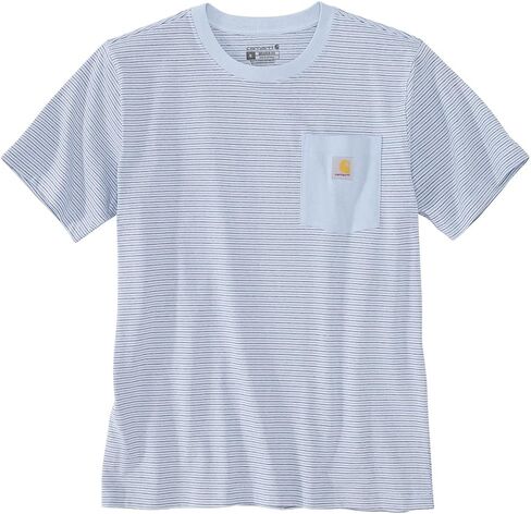 Carhartt Men's Relaxed Fit Heavyweight Short-Sleeve Pocket Logo Graphic T-Shirt in Kuwait