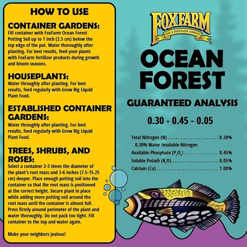 FoxFarm Ocean Forest Potting Soil, 1.5 cu ft in Saudi Arabia