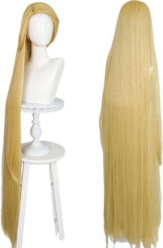 JoneTing 32inches Long Black Wig【+ Wig Cap)】 Long Black Staight Wig Synthetic Cosplay Wig for Women Party Costume Wig for Women Halloween Chrismas Party in Saudi Arabia
