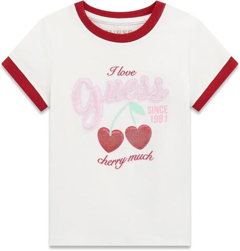GUESS girls Short Sleeve T-shirt Shirt in Saudi Arabia