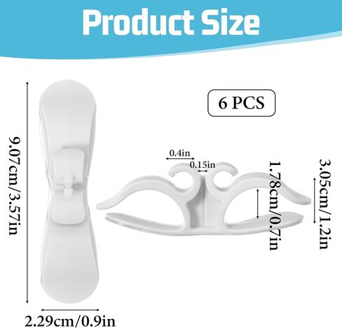 6PCS Appliance Cord Organizer, Cord Organizer for Appliances, Appliance Cords Wrap Upgraded Kitchen, Cords Holder Wrappers Stick on Pressure Cooker, Coffee Maker, Air Fryer and Blender White in Saudi Arabia