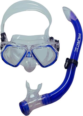 Scuba Choice Comocean Youth Kids Pink Silicone Snorkeling Mask and Snorkel Set in Kuwait