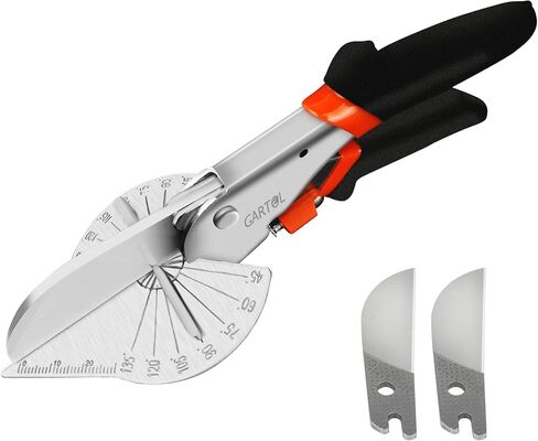 GARTOL 45-135° Adjustable Miter Shears, Quarter Round Cutter for PVC & Trim in Kuwait
