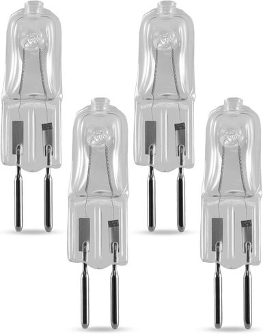 WB02X35488 Microwave Halogen Light Bulb Fit for GE Oven, 130V 50W Microwave Oven Halogen Lamp 4 Pack in Saudi Arabia