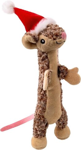 KONG Christmas Holiday Cat Toy – Assorted Toy for Batting, Pouncing & Interactive Play (Luvs Mouse) in Saudi Arabia