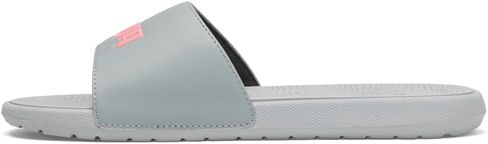 PUMA Women's Cool Cat Slide Sandal, Black-Black, 8 in Saudi Arabia