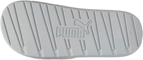 PUMA Women's Cool Cat Slide Sandal, Black-Black, 8 in Saudi Arabia