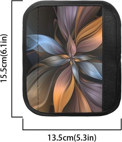 Refrigerator Microwave Handle Covers Set of 4, Art Sunflower Butterfly Print Indoor Kitchen Decorations Anti-Skid Scratchproof Protective Covers for Oven Dishwasher Cabinet Handles in Saudi Arabia