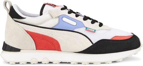 PUMA Mens Rider Fv Fandom Lace Up Sneakers Shoes Casual - White in Saudi Arabia