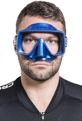 Cressi Frameless Adult Scuba Diving Mask: Wide Visibility, Silicone Skirt: SF1 : Quality Since 1946 in Kuwait
