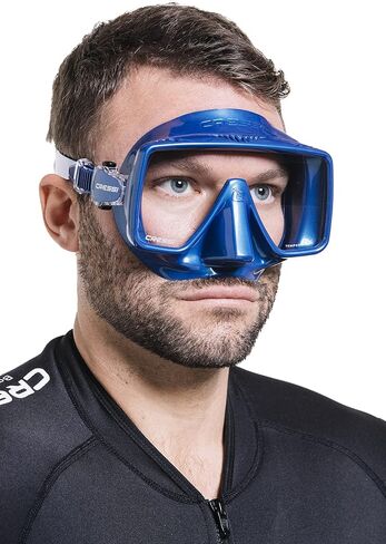Cressi Frameless Adult Scuba Diving Mask: Wide Visibility, Silicone Skirt: SF1 : Quality Since 1946 in Kuwait