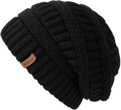 FURTALK Womens Winter Knit Slouchy Beanie Hat Warm Skull Ski Cap Hats for Women in Kuwait