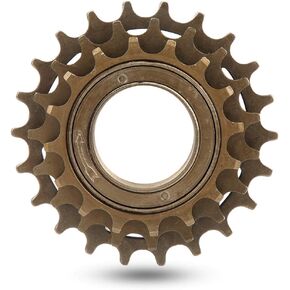 Keenso Bike 3 Speed Freewheel, 16/19/22T Metal 3 Speed Flywheel Mountain Bike Freewheel Rear SPS Accessory for Mountain Road Bike Bikes and Spare Parts