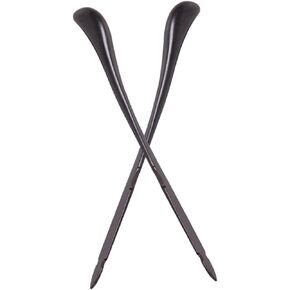 Mikinona 1 Pair Dulcimer Hammer yangqin hammers yangqin supplies key mallets for yangqin dulcimer mallets yangqin wood mallets dulcimer instrument parts replacement stick ebony large