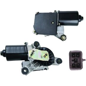 New Front Wiper Motor with Pulseboard Module & Motor Delay Compatible With 1999-2000 Cadillac Escalade Chevy GMC GM 12368702. 15740719. 22100736. 22101097, 40-158, 40158, 85158, 85-158