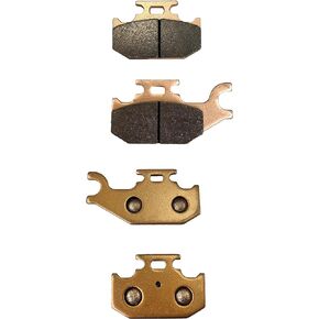 Demon Powersports Front Left Rear Left Sintered Brake Pads (2007-16) Suzuki KingQuad 400/450/500/750, In High Density Sintered Metallic Material For Better Grip, Reduced Brake Fade, Longer Life Span