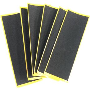 SPITBOARDS Fingerboard Tape 38mm x 110 mm (1mm Thick) 5pcs Uncut Shape for fingerboards or fingerskate Best Foam Griptape