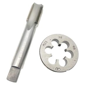 M26 x 1.5 Tap and Die Set RH M26x1.5, M27 x 1.5 Thread Tap Round Die Set Right Hand M27x1.5, M30 x 1.5 Tap & Die Right Hand M30x1.5, M23 x 1.5 Tap & Die RH M23x1.5 (M26 x 1.5 Tap and Die Set RH)