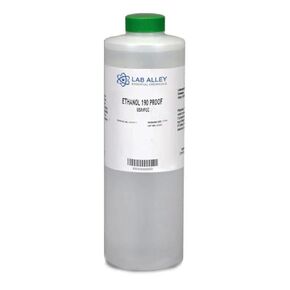 Ethanol 190 Proof (95%) Non-Denatured Alcohol, USP/FCC Food Grade, Kosher-1 Liter