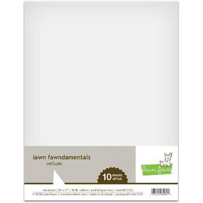 Lawn Fawn Vellum, 10 Pack of 8 1/2" x 11" (LF1752)