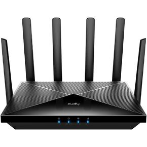Cudy New 4G LTE Cat 6 WiFi Router, Qualcomm Chipset, LTE Modem Router, Dual SIM 4G Cellular Router, AC1200 Dual Band WiFi, 4 Gigabit Ports, OpenVPN, WireGuard, Band Lock, TTL, at Command
