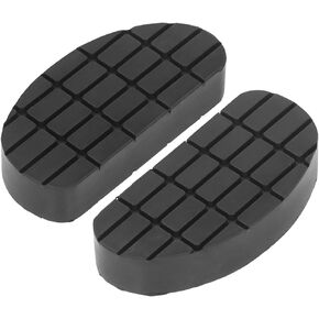 Okuyonic Cow Trimming Pad, 2Pcs Wearproof Soft Hoof Pad Reduces Hoof Sole Abrasions Rubber Hoof Pad for Pasture and Cow, 4.3x2.1x0.8in Hoof Triming Pad