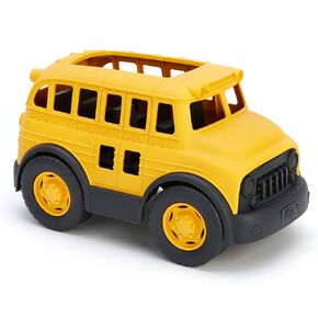 Green Toys School Bus - CB, Yellow