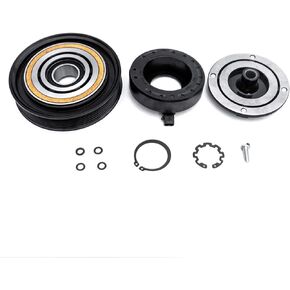 FKG AC Compressor Clutch Assembly Repair Kit 1010005 38810RCAA01 38810RDAA01 Fit for 2003-2007 Honda Accord 3.0L, 2004-2008 Acura TL 3.2L, 2003-2006 Acura MDX 3.5L