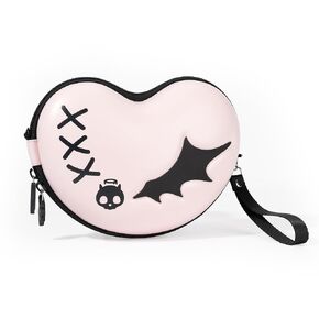 GeekShare Controller Carrying Case,Hard Shell Controller Holder Travel Carrying Case for PS5,Switch Pro and Xbox Controller with Room for Other Accessories -- Sweety Skull