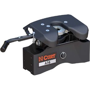 CURT 16520 A16 5th Wheel Hitch Head Only, Legs or Roller Required, 16,000 lbs