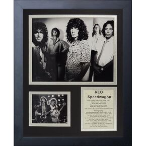 Legends Never Die "REO Speedwagon" Framed Photo Collage, 11 x 14-Inch
